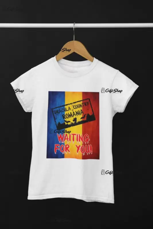 Dracula country, tricou cu mesaj