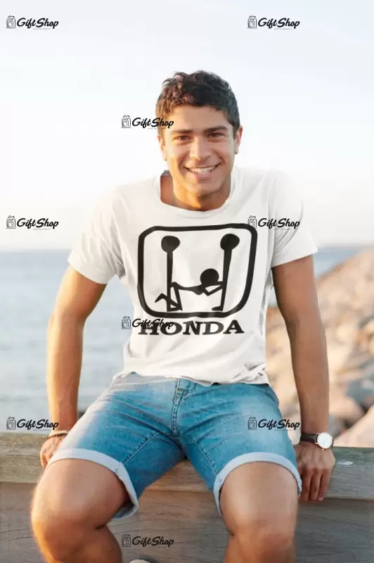 Honda, tricou cu mesaj