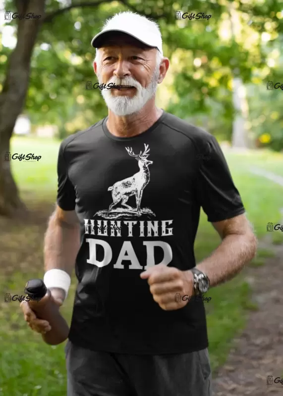 Hunting dad, tricou cu mesaj