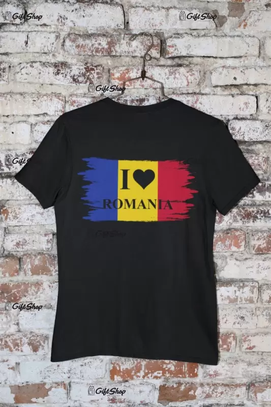I love romania, tricou cu mesaj, model 1