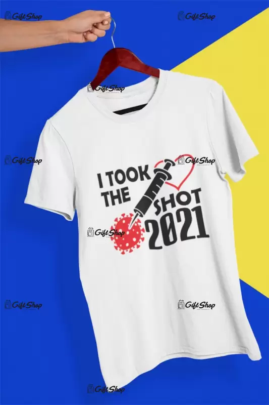 I took the shot, tricou cu mesaj