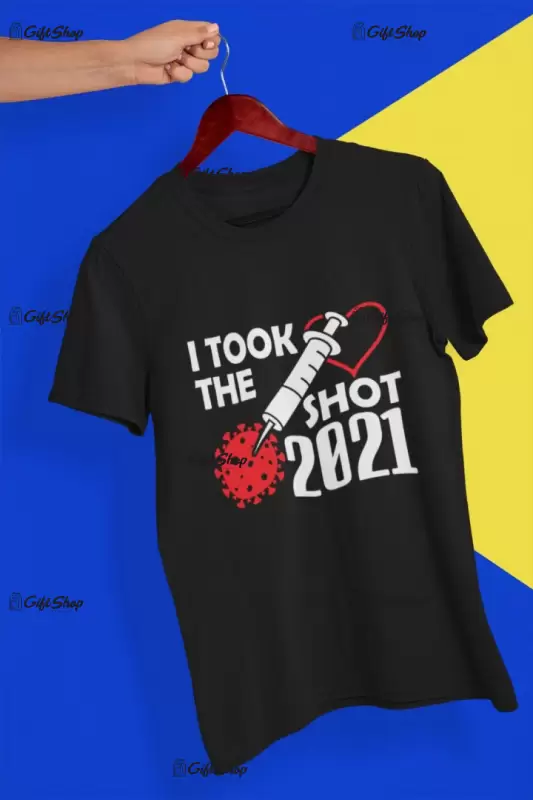I took the shot, tricou cu mesaj
