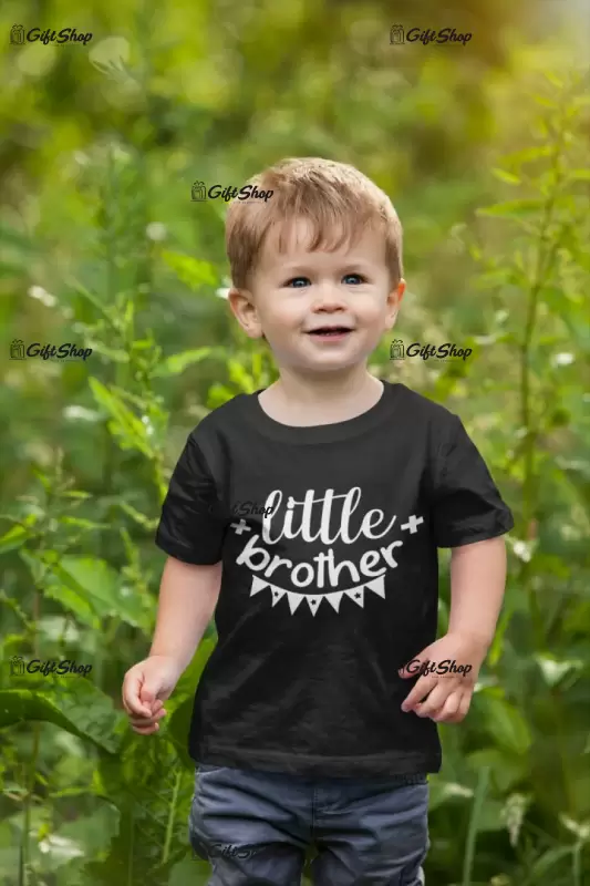 Little brother, tricou cu mesaj, tgs0365
