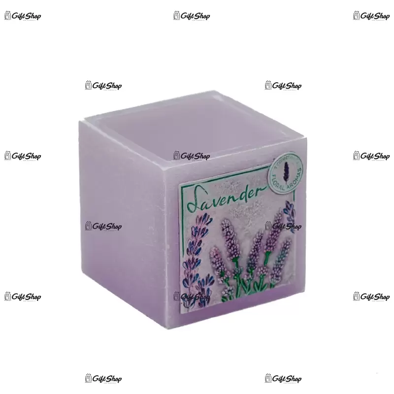 Lumanare lampion, bartek candles, lavanda lavender