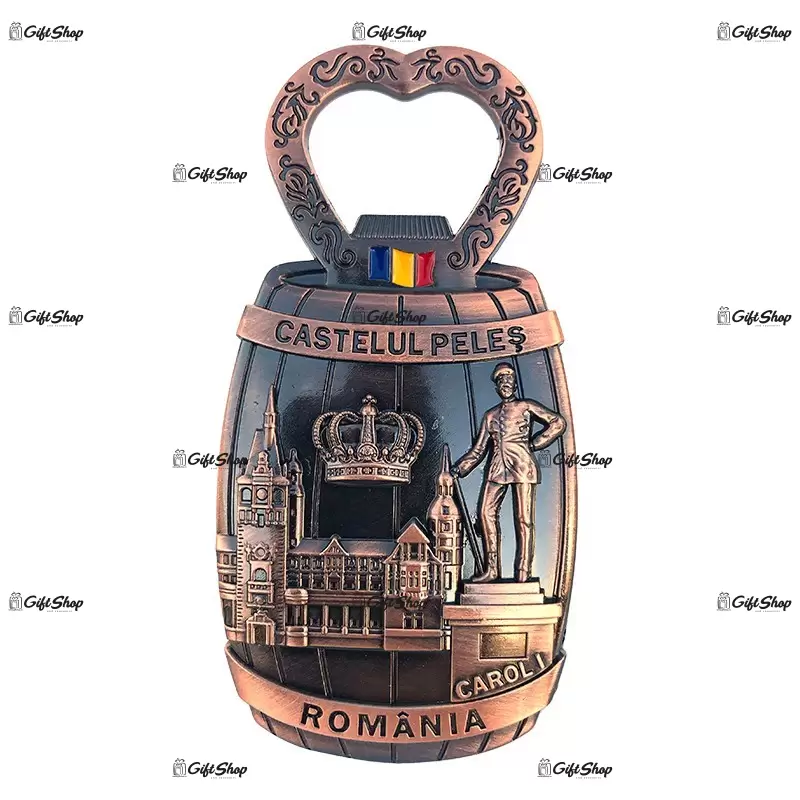 Castelul peles, magnet forma butoias