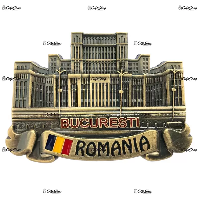 Palatul parlamentului, magnet din metal , mode l2