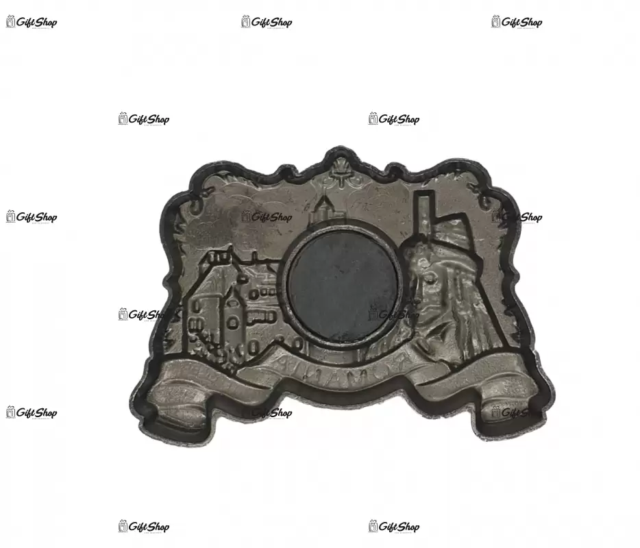 Magnet din metal romania – design vlad tepes-castelul bran