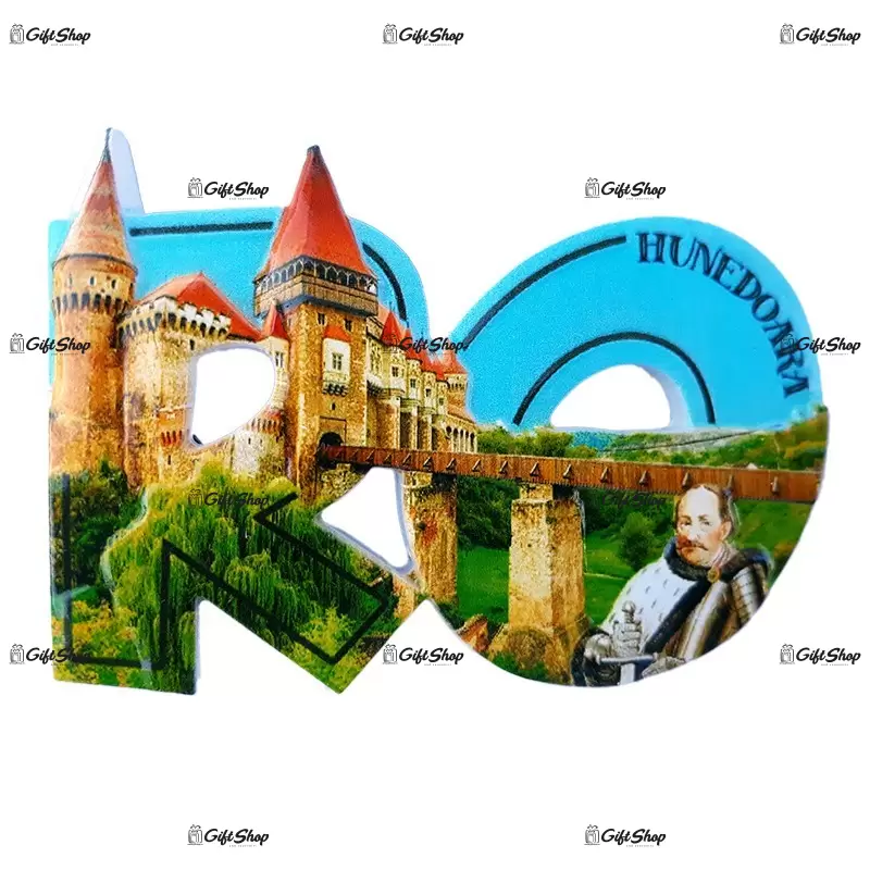 Magnet din rasina castelul huniazilor