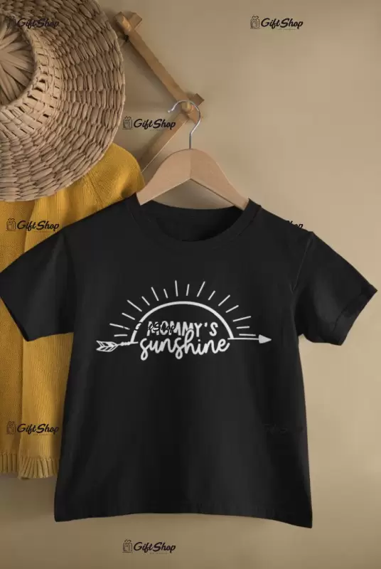 Mommy`s sunshine, tricou cu mesaj