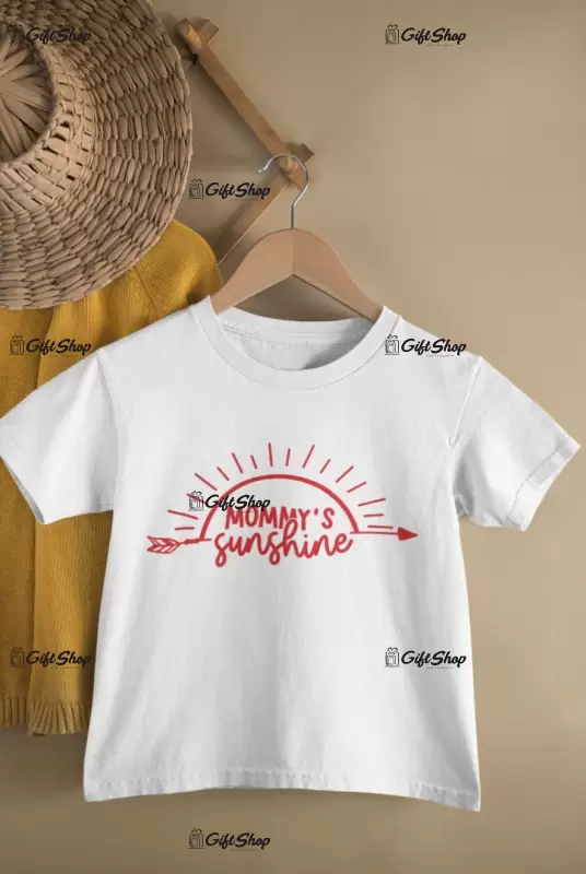 Mommy`s sunshine, tricou cu mesaj