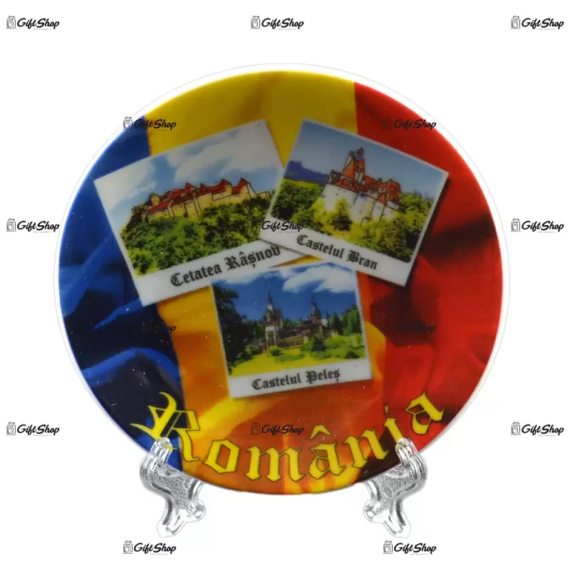 Farfurie decorativa realizata din ceramica – design romania b