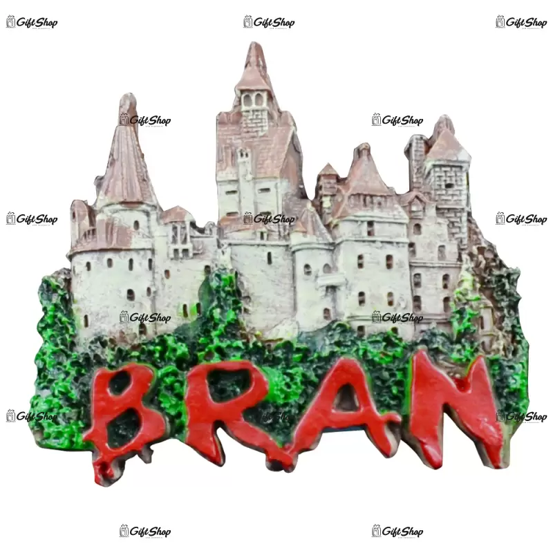 Magnet de frigider realizat din rasina bran