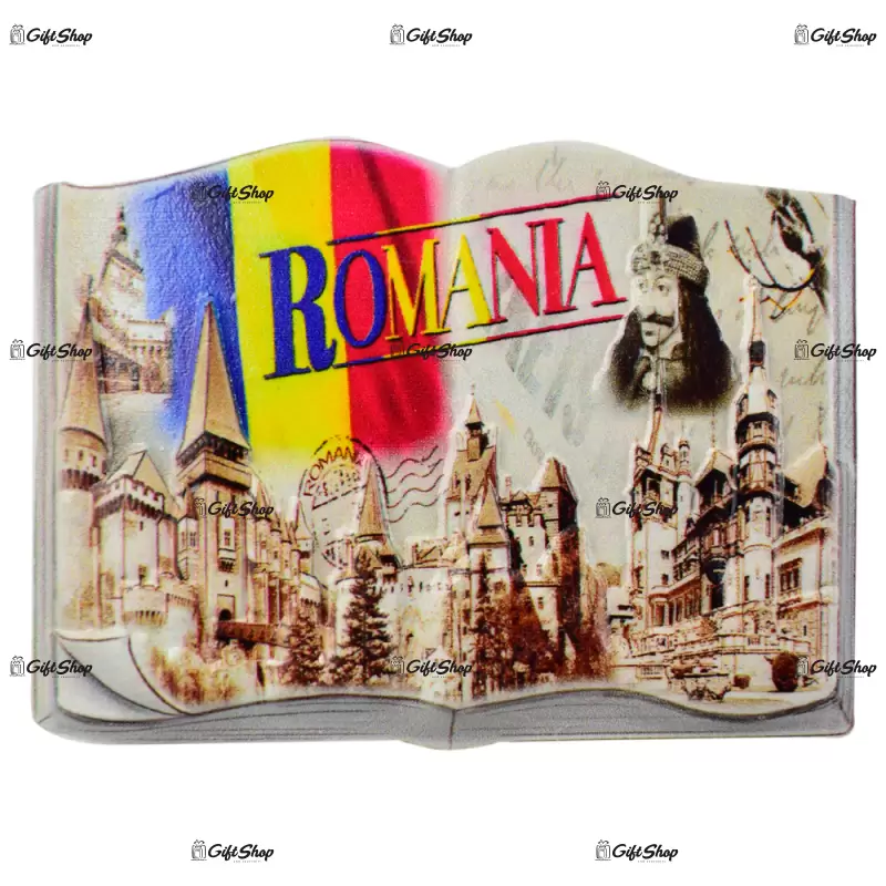 Magnet pentru frigider realizat din rasina – design romania