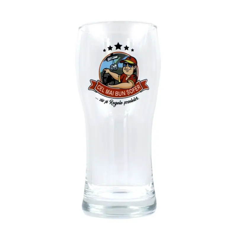 Cel mai bun sofer, pahar bere cu mesaj, 400 ml