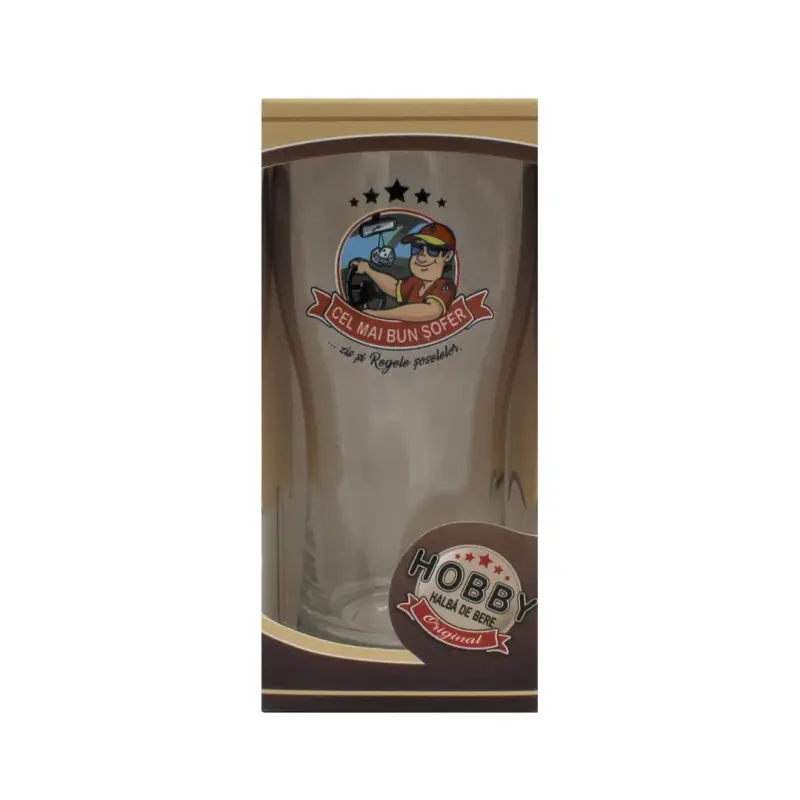 Cel mai bun sofer, pahar bere cu mesaj, 400 ml