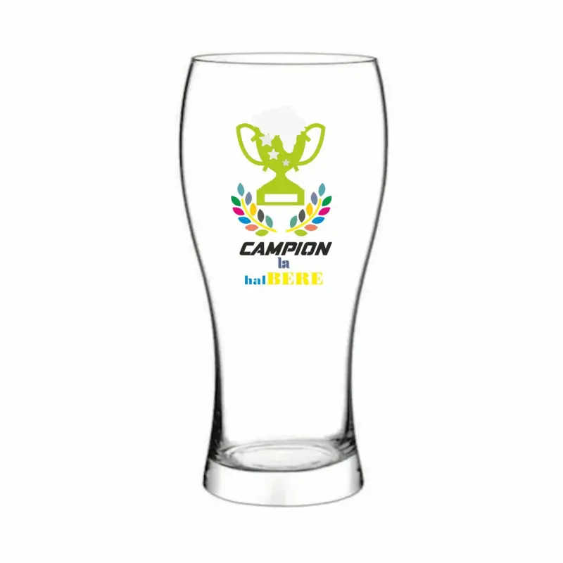 Campion la bere, pahar bere cu mesaj, 400 ml