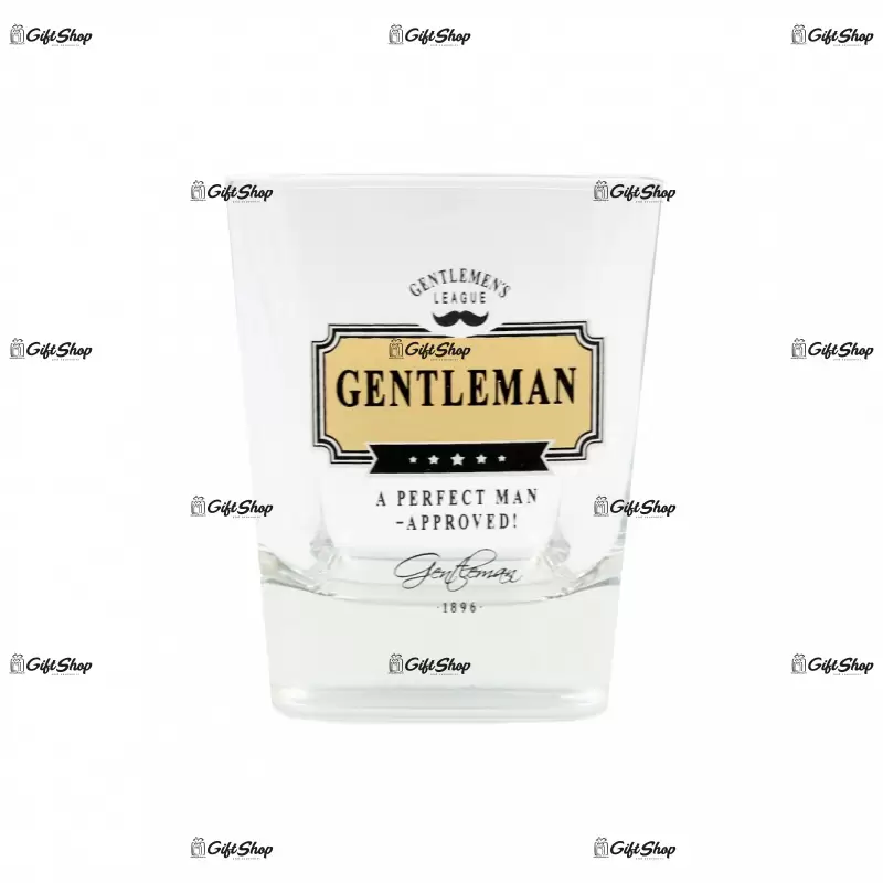 A perfect man , approved!, pahar de whiskey, un adevarat gentelmen club
