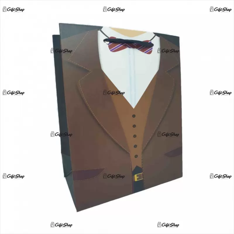 Plasa cadou, cu model costume xz