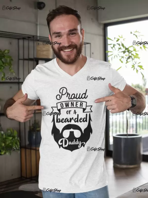 Proud owner ..., tricou cu mesaj