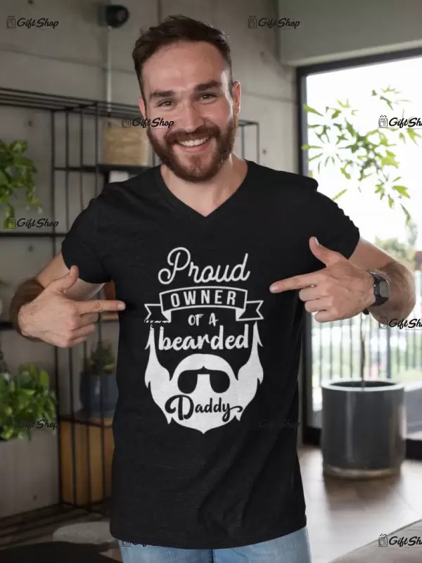 Proud owner ..., tricou cu mesaj