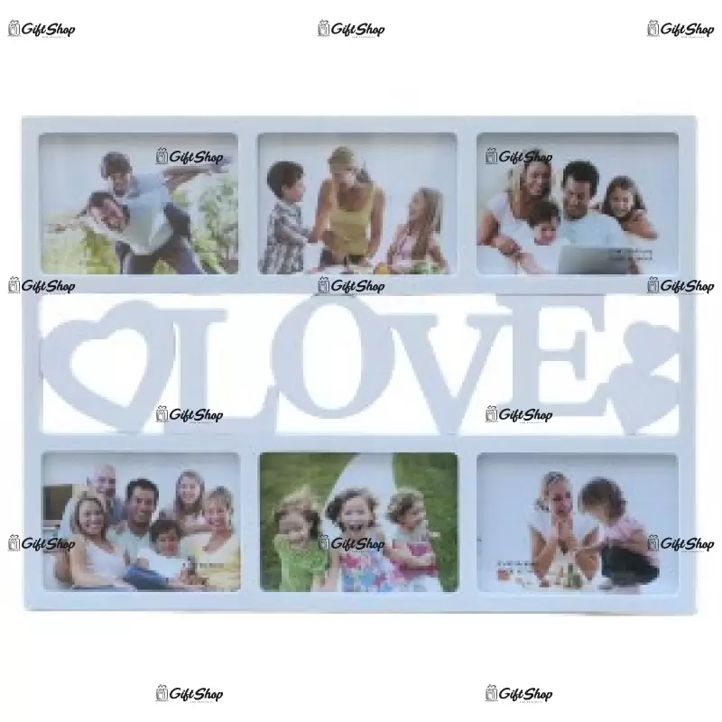 Rama colaj love 6 fotografii