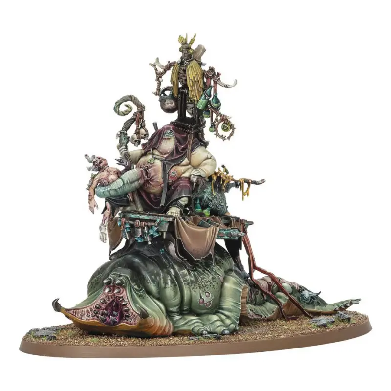 Maggotkin of nurgle:festus the leechlord, model 83-115