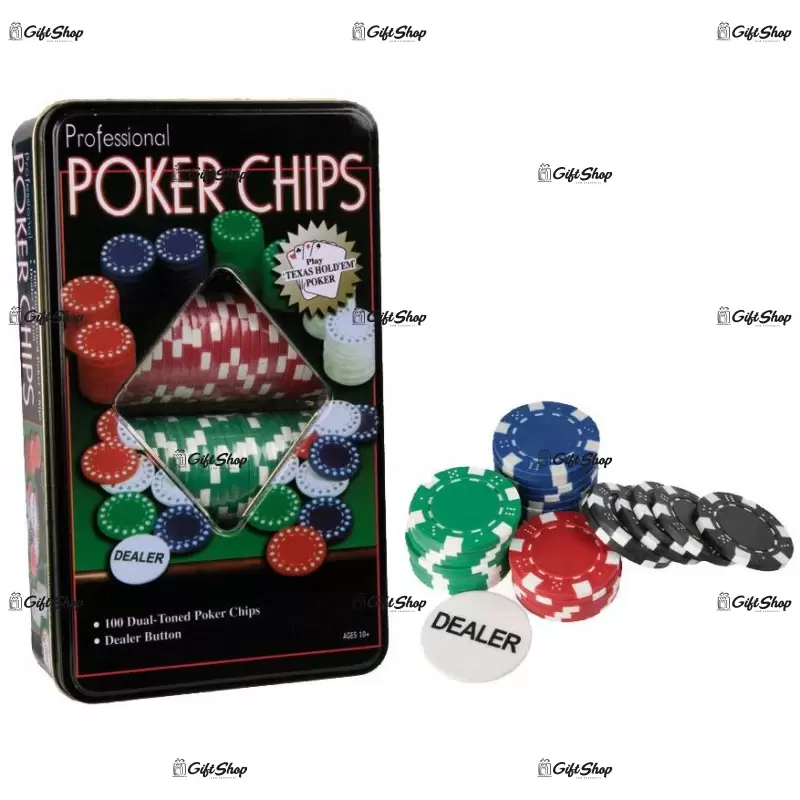 Set poker texas 100 jetoane