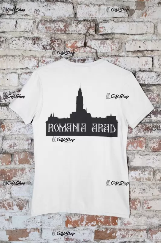 Arad romania, tricou cu mesaj