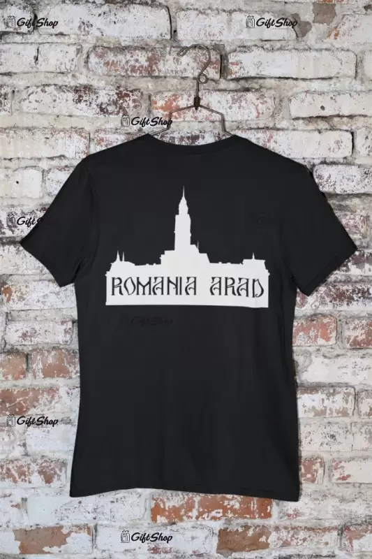 Arad romania, tricou cu mesaj
