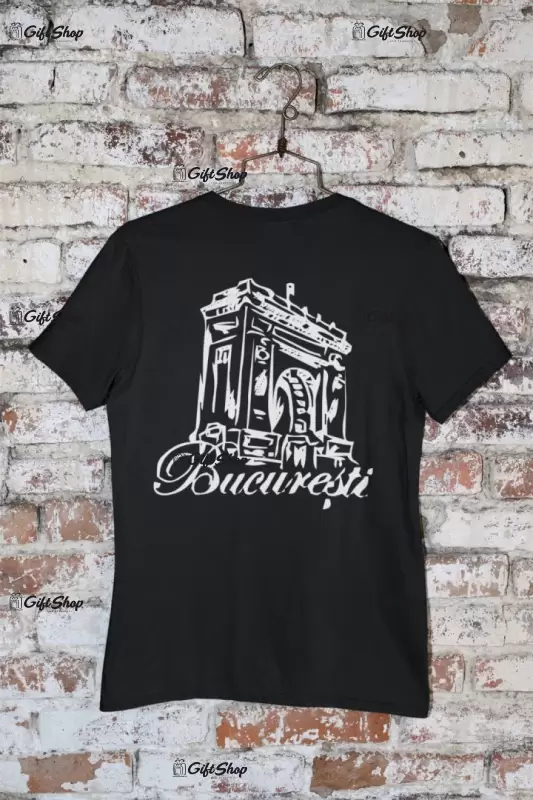 Bucuresti arcul de triumf, tricou cu mesaj