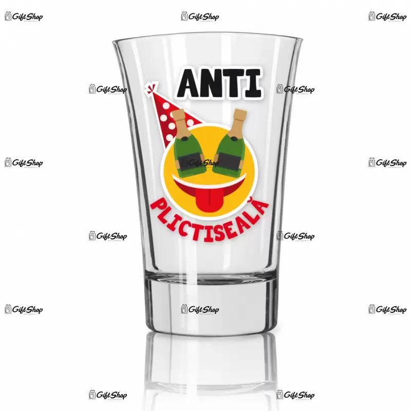 Anti plictiseala, set 2 shot-uri cu mesaje