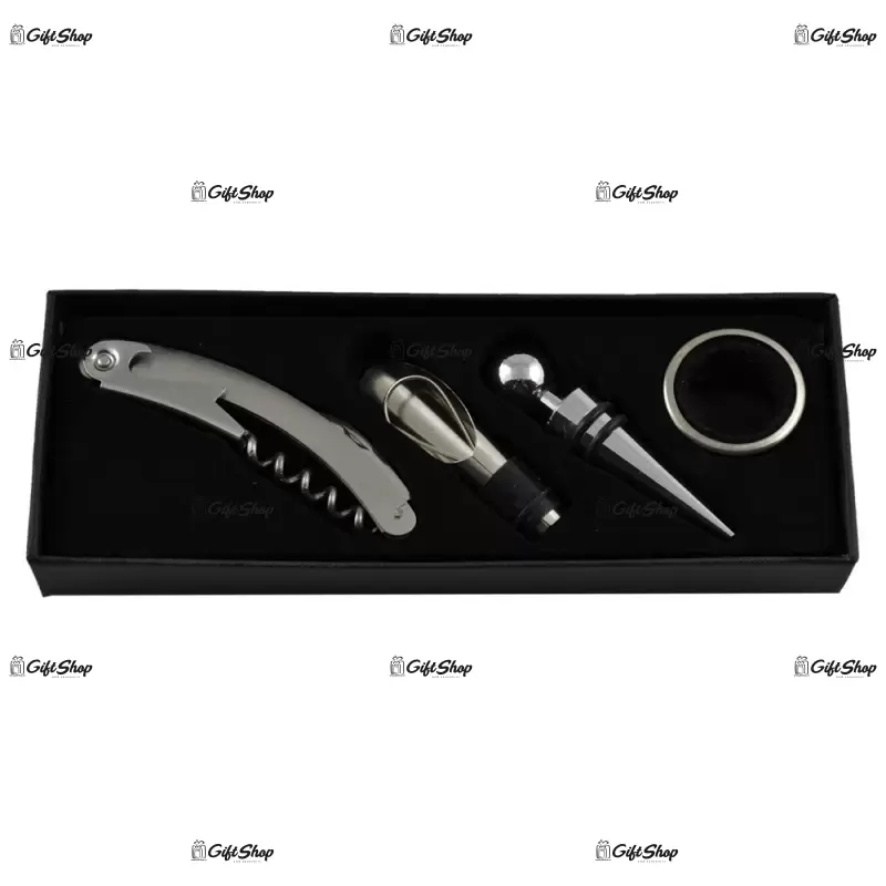 Set 4 accesorii pentru vin