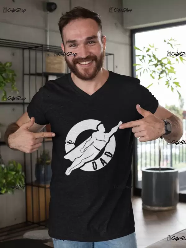 Super dad, tricou cu mesaj, b