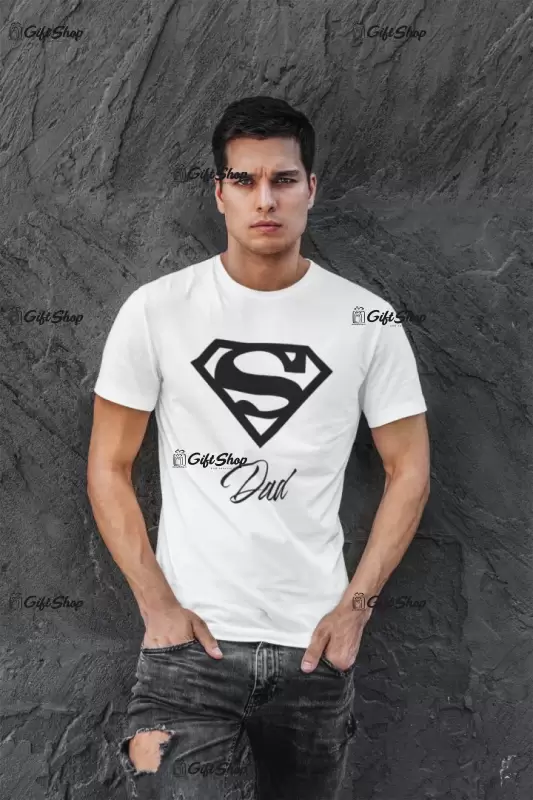 Super dad, tricou cu mesaj