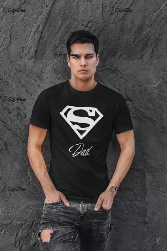 Super dad, tricou cu mesaj