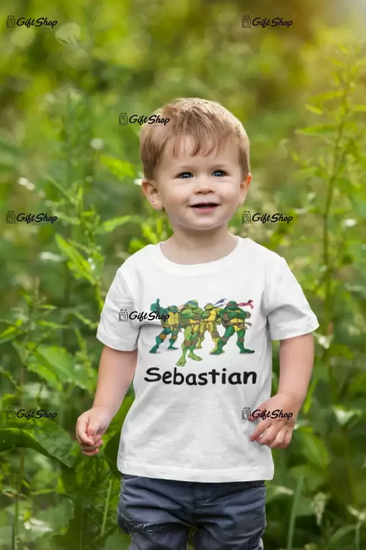 Testoasele ninja, se poate schimba numele, tricou cu mesaj
