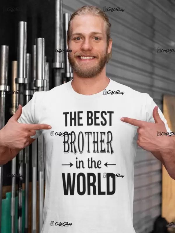 The best brother, tricou cu mesaj