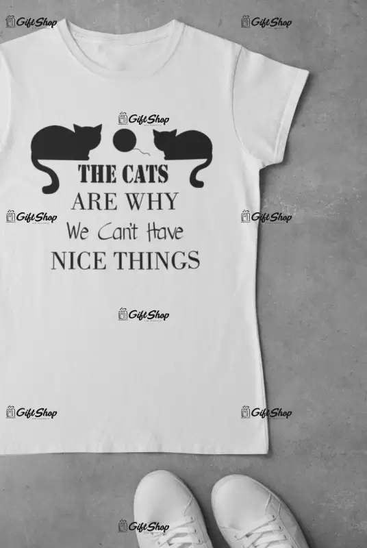 The cats are why..., tricou cu mesaj
