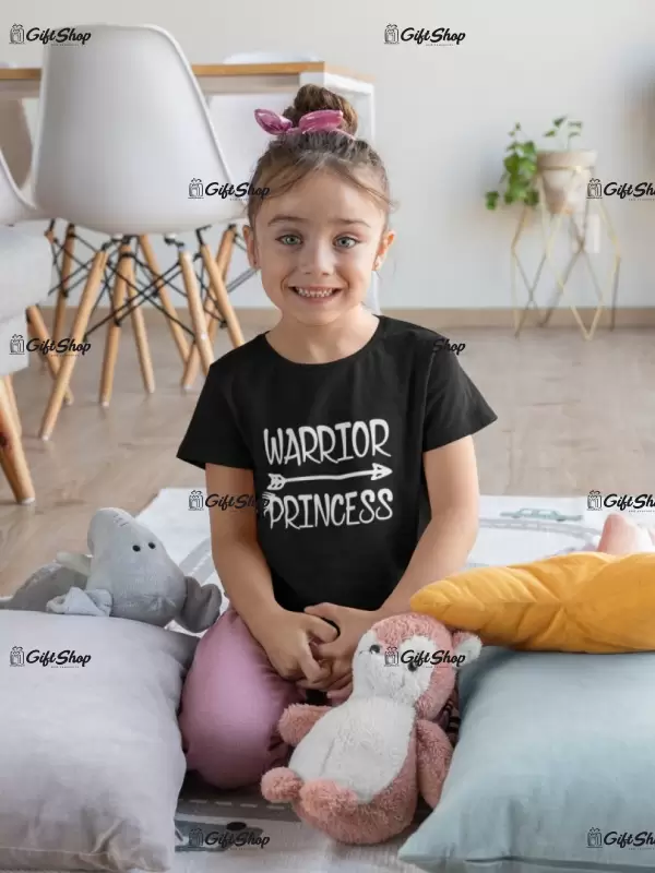 Tribe warrior princes, tricou cu mesaj