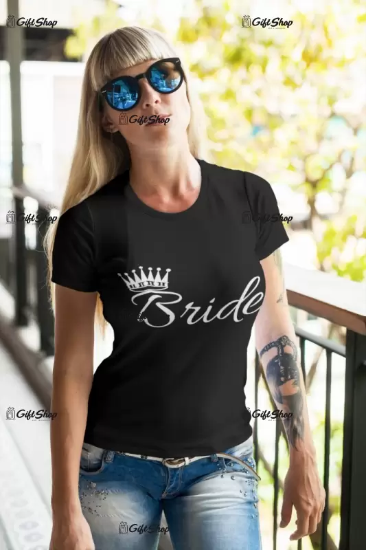 Bride , tricou cu mesaj