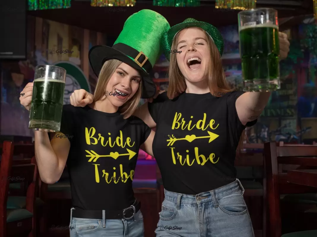 Bride tribe, tricou cu mesaj