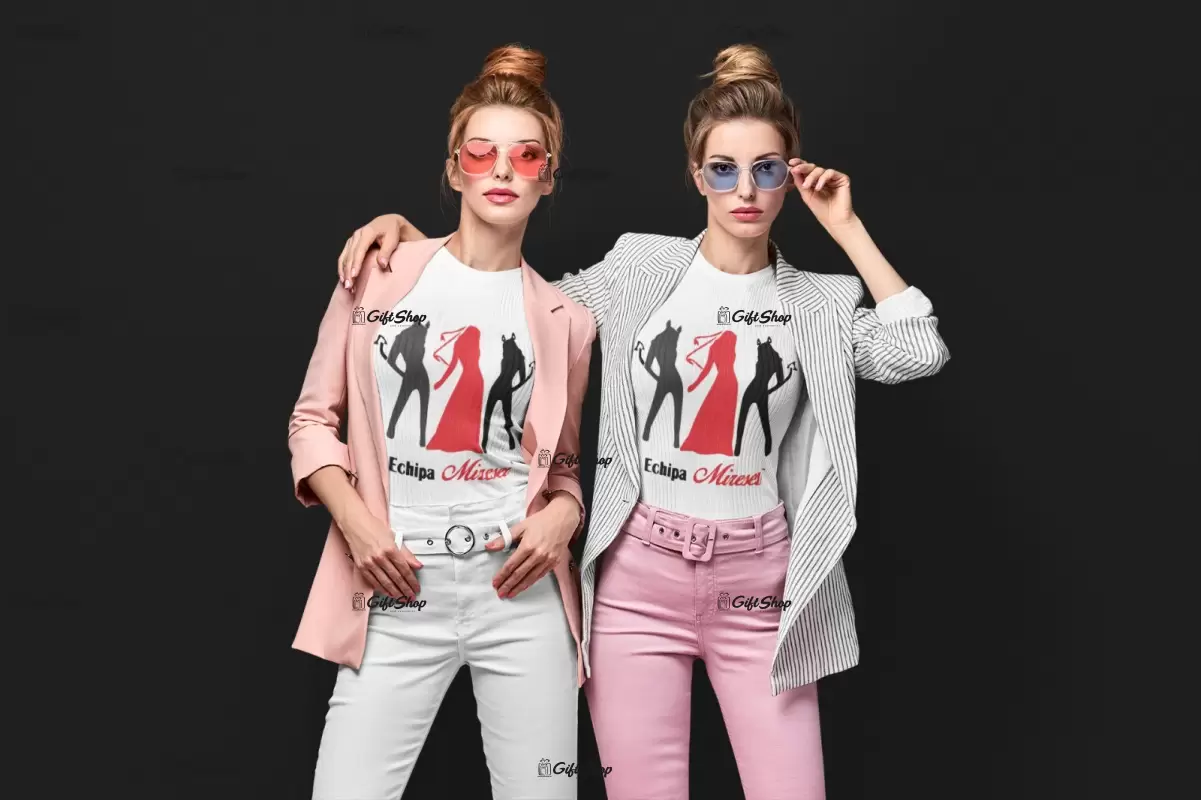 Echipa miresei, tricou cu mesaj