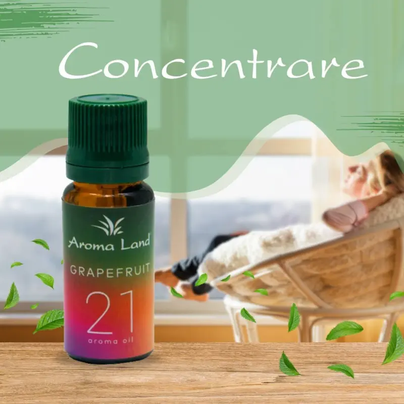 Grapefruit, 10 ml, ulei parfumat, pentru aromaterapie si odorizare