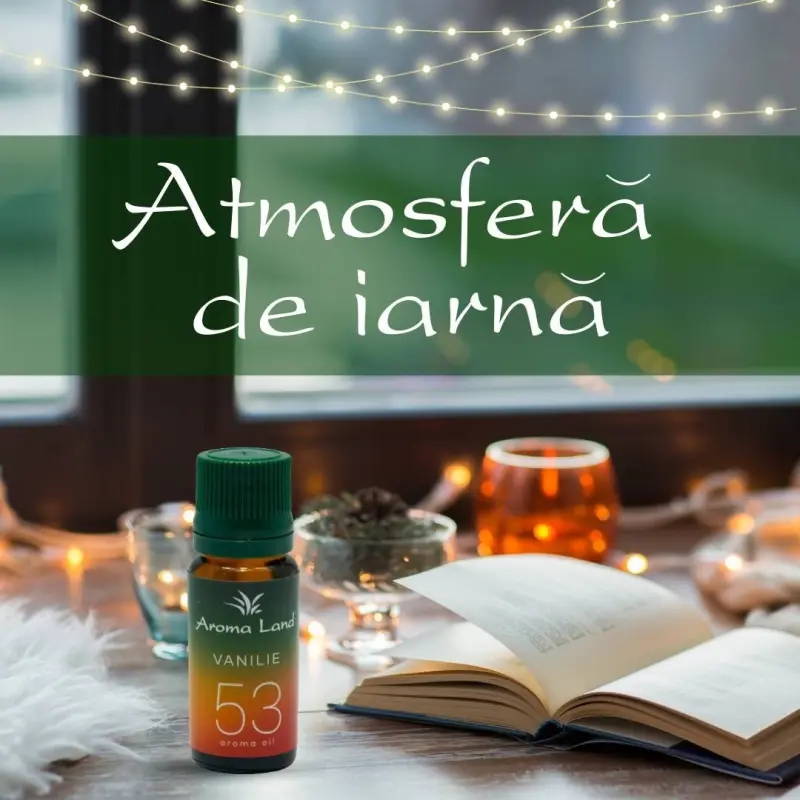 Vanilie, 10 ml, ulei parfumat, pentru aromaterapie si odorizare