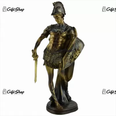Statueta realizata din rasina – Barbat luptator