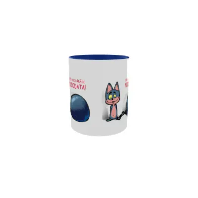 Nu te voi parasi niciodata, cana ceramica, 330ml