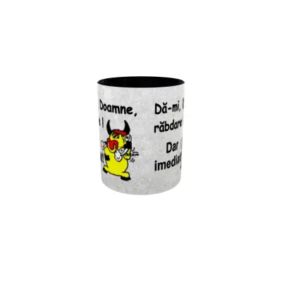 Da-mi, doamne, rabdare!, cana ceramica, 330ml