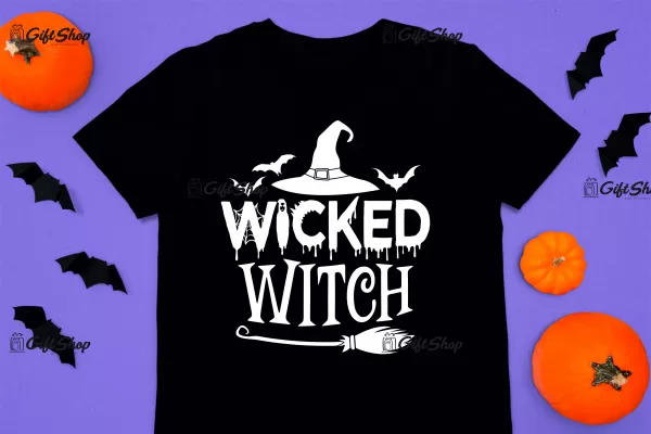 Wicked witch, tricou cu mesaj