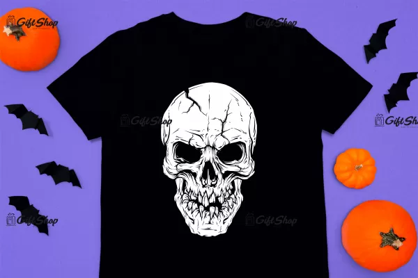 Skull, tricou cu mesaj