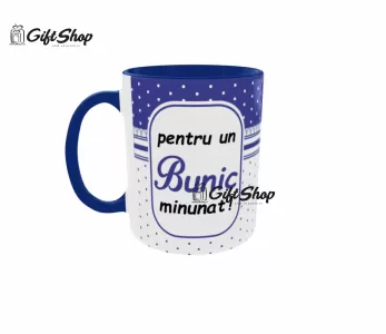 Pentru un bunic minunat, cana ceramica, 330ml, cgs1100